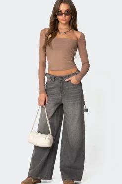 Marta Mesh Top