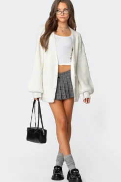Mathilde Oversized V Neck Cardigan