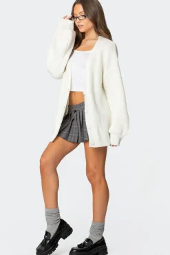 Mathilde Oversized V Neck Cardigan