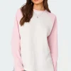 Me Time Oversized Waffle Top