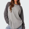 Me Time Oversized Waffle Top