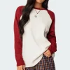 Me Time Oversized Waffle Top
