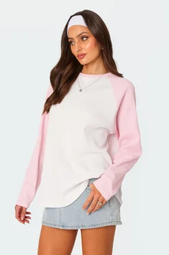 Me Time Oversized Waffle Top