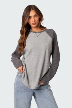 Me Time Oversized Waffle Top