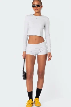 Meg Fold Over Shorts