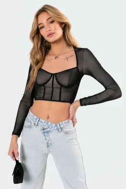 Megan Bodice Crop Top