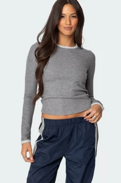 Meghan Waffle Top