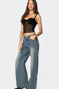 Mercy Sheer Mesh Bra Top