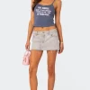 Micah Denim Mini Skirt