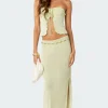 Milan Slitted Maxi Skirt