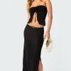 Milan Slitted Maxi Skirt