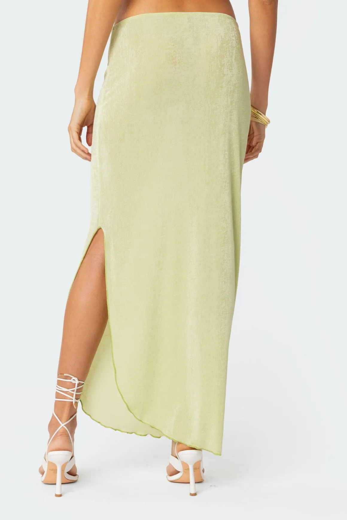 Milan Slitted Maxi Skirt