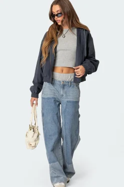 Milly Oversized Cropped Jacket