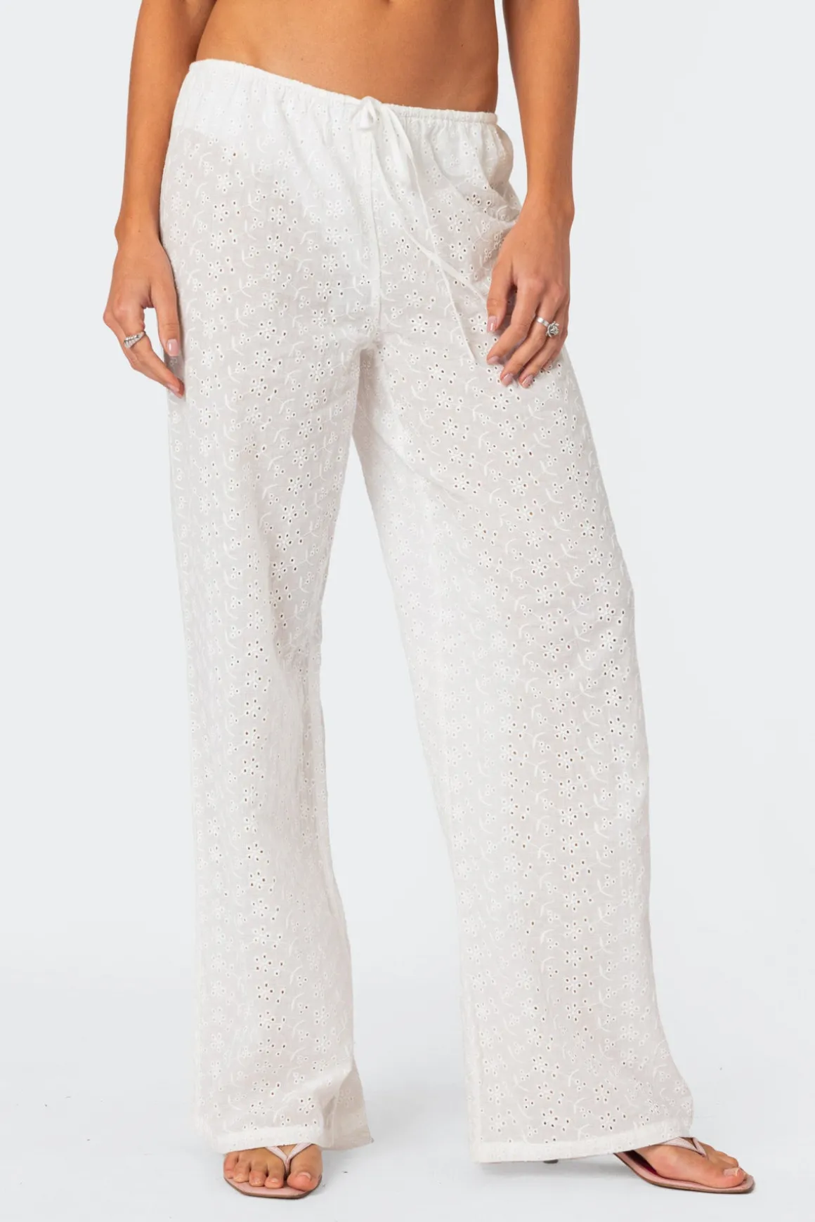 Miracle Cotton Lace Pants
