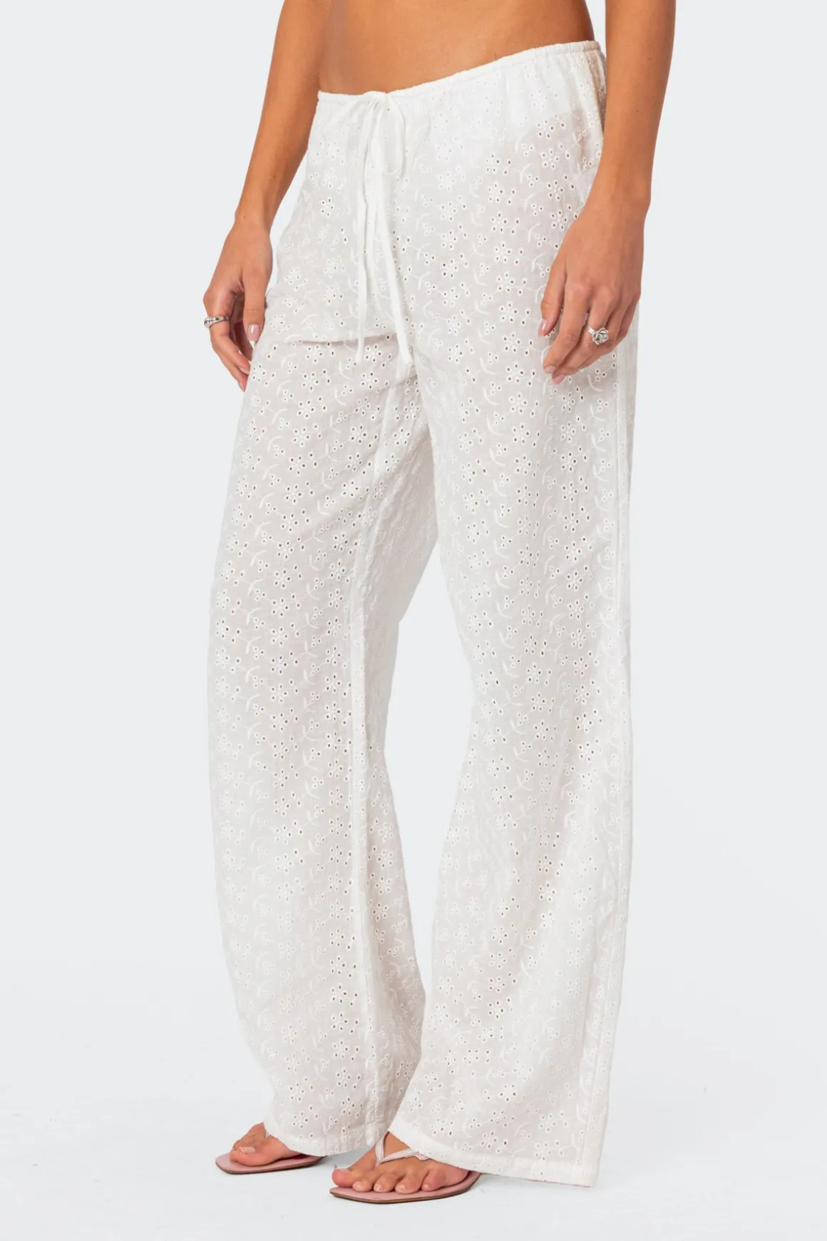 Miracle Cotton Lace Pants