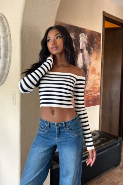 Miranda Off Shoulder Knit Top