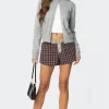 Mixed Plaid Boxer Shorts