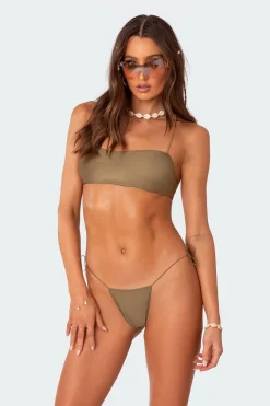 Mod Shiny String Bikini Bottom