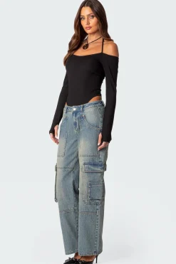 Model Off Duty Ribbed Bodysuit
