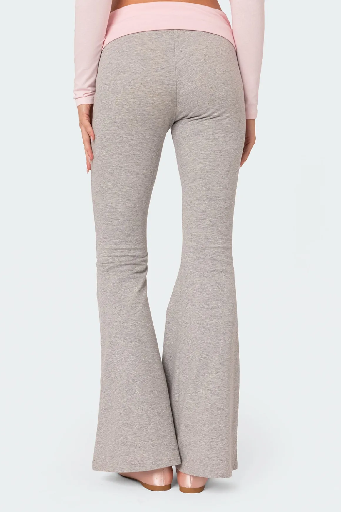 Molly Contrast Flared Leggings
