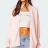 Montie Oversized Double Zip Cardigan
