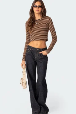 Montie Striped Long Sleeve T-Shirt