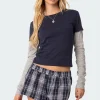 Mood Layered Long Sleeve T Shirt