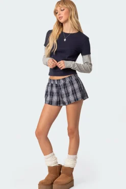 Mood Layered Long Sleeve T Shirt