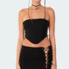 Murphy Side Lace-Up Corset