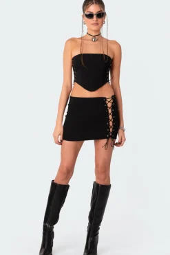 Murphy Side Lace-Up Corset
