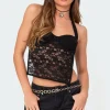 Myrah Open Back Sheer Lace Corset