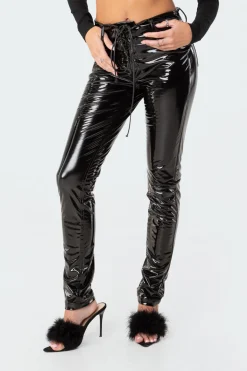 Natalie Vinyl Pants