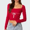 Natasha Knit Top