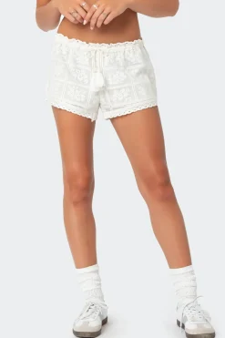 Needlepoint Lacey Shorts