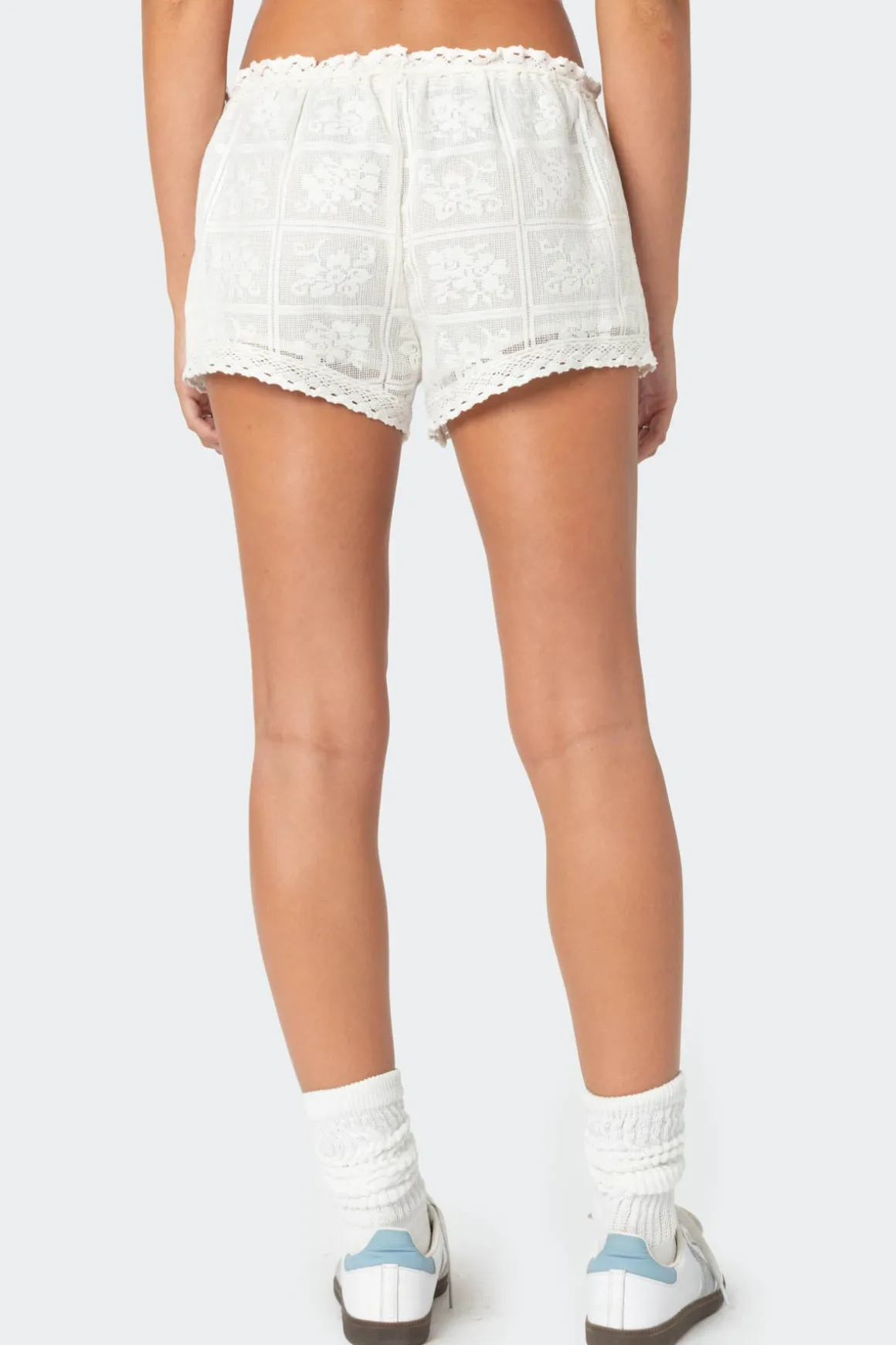 Needlepoint Lacey Shorts
