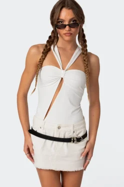 Nerida Asymmetric Cut Out Bodysuit