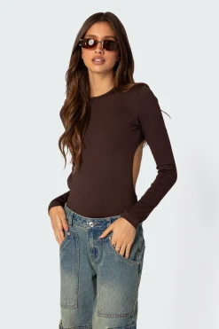 Neta Back Cut Out Bodysuit