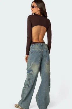 Neta Back Cut Out Bodysuit