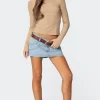 Nicky Ribbed Long Sleeve T Shirt