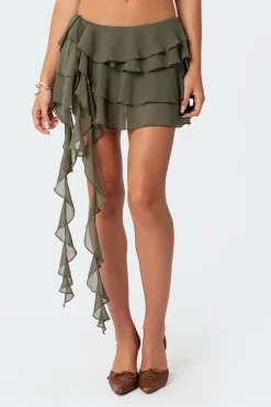 Nico Ruffled Mini Skirt