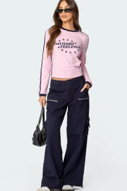 No Hard Feelings Long Sleeve T Shirt