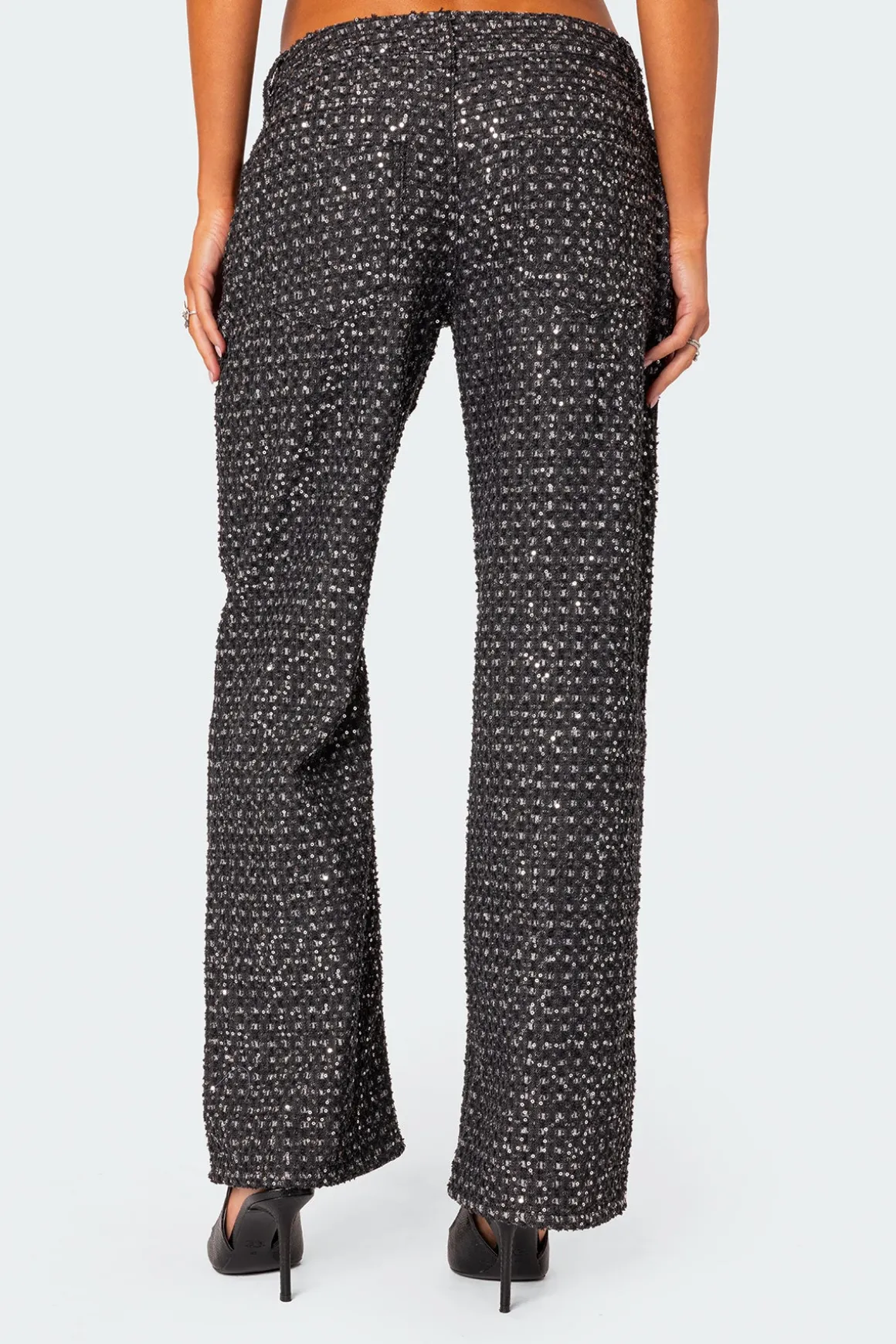 Nyah Sequin Loose Fit Jeans