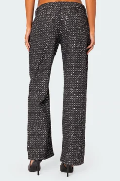 Nyah Sequin Loose Fit Jeans