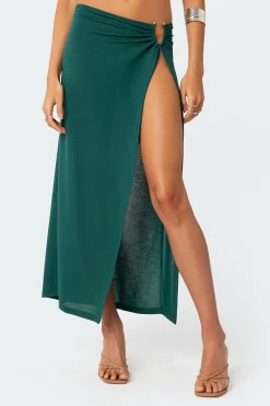 Nyssa Wrap Midi Skirt