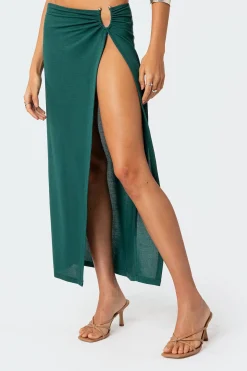 Nyssa Wrap Midi Skirt