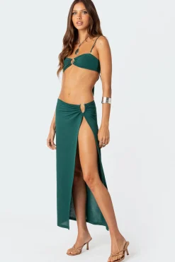 Nyssa Wrap Midi Skirt