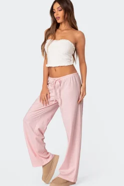 Olivia Striped Loose Fit Pants
