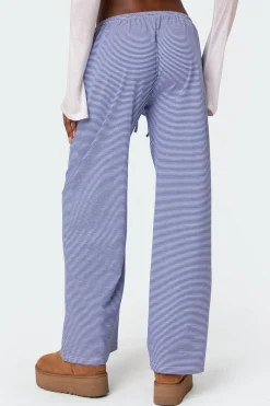 Olivia Striped Loose Fit Pants