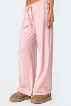 Olivia Striped Loose Fit Pants
