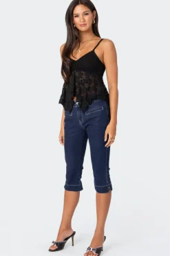 Orchid Sheer Lace Top
